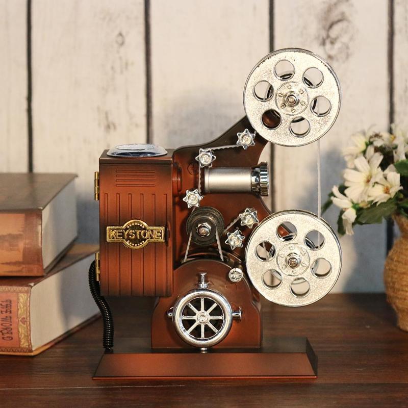 Movie Film Projector Old Timer Music Box Jewellery storage Vintage Ree –  Buy Smart